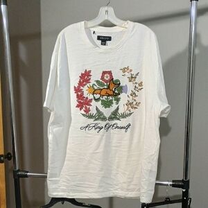 Akoo White Graphic T-Shirt